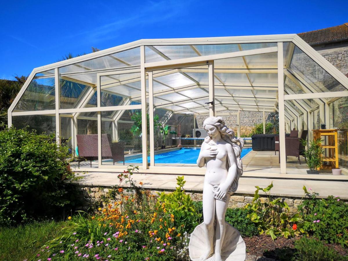 Villa Athena, Sejour Bien-Etre Et Ethique Meuvaines Luaran gambar